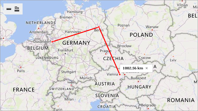 Map ruler style