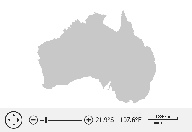 Map Control with data from SQL geometry data source