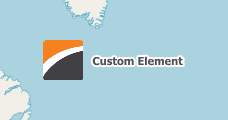 map vector item - custom element