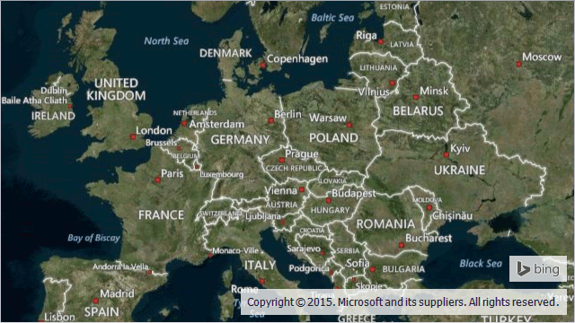 Wraparound maps, ArcGIS Maps SDK for .NET