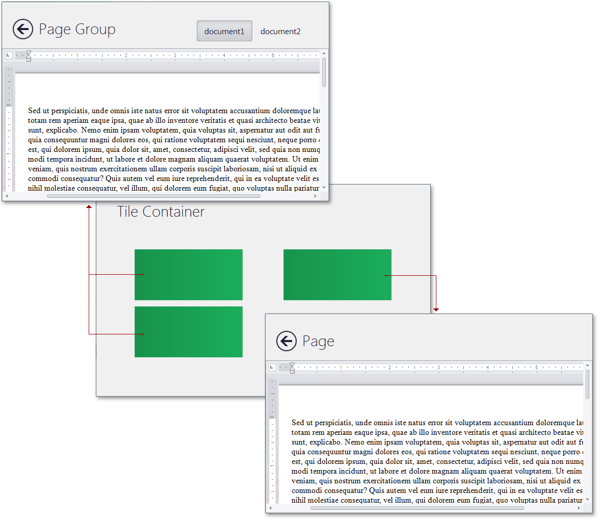 Metro Getting Started - AppTree Result