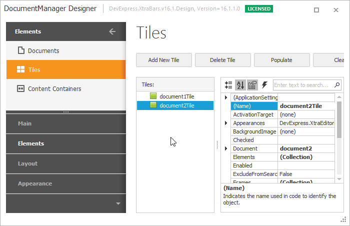 Metro Getting Started - Automatic Tiles