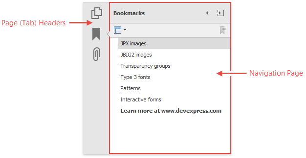 NavigationPane - Overview