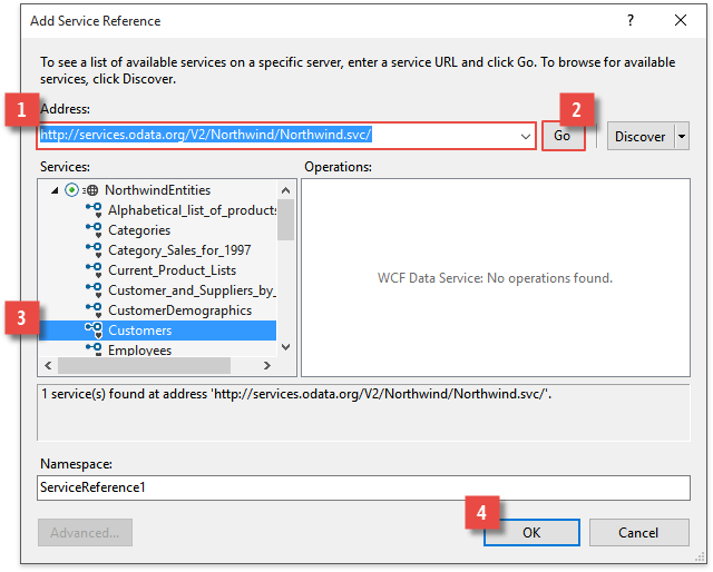 OData V2 - Select Service