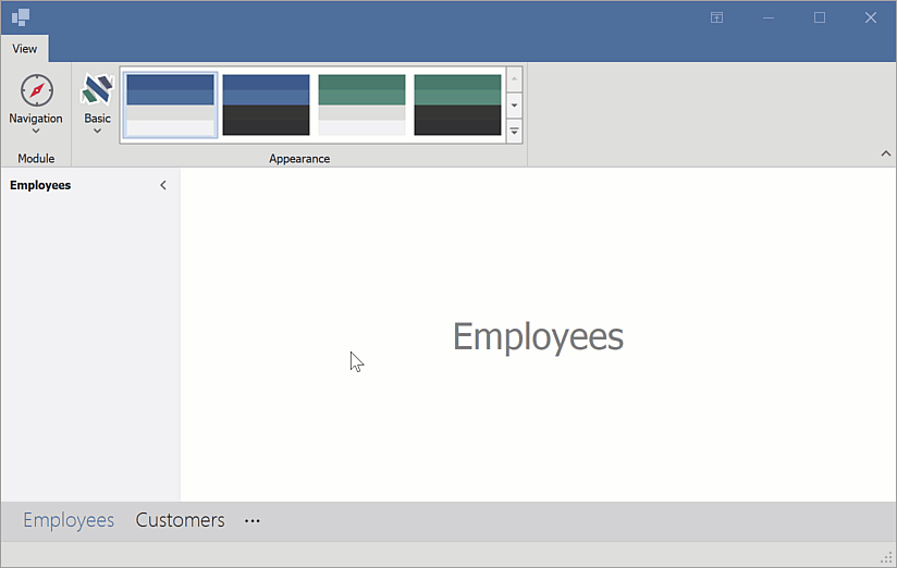 WinForms Office-inspired Application Powered by DevExpress UI Controls