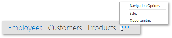 OfficeNavBar - Customize Button