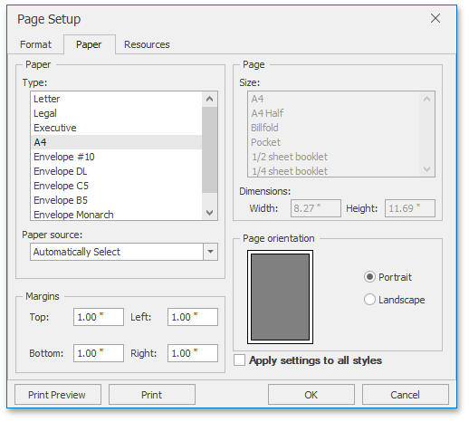 PageSetupDialog_Paper