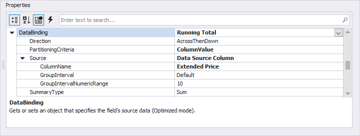 pivot-running-total-binding-design-time