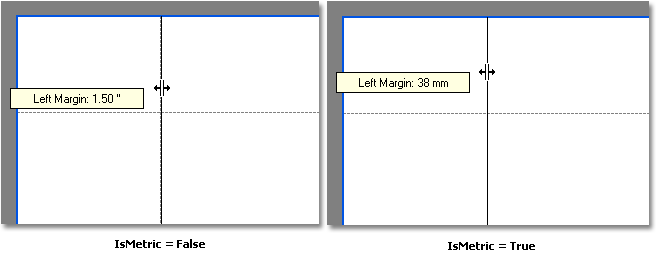 PrintControl.IsMetric