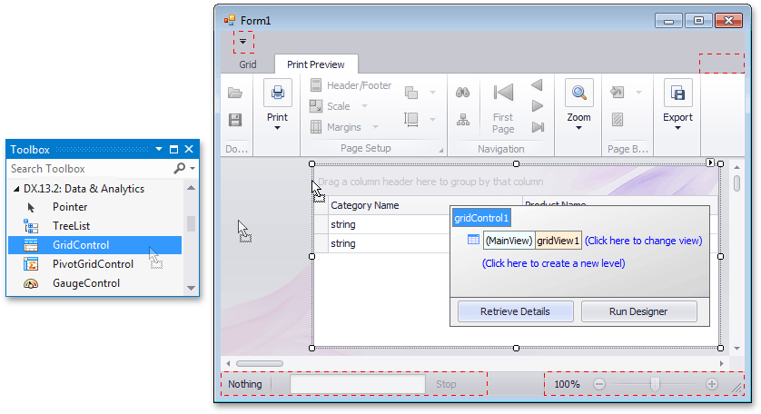 gridcontrol devexpress