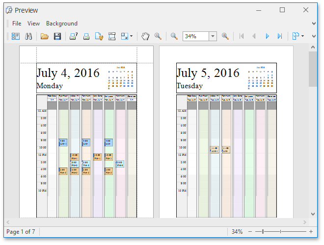 PrintPreviewBars