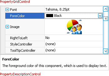 PropertyDescriptionControl