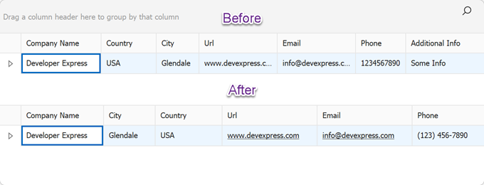 WinForms - Apply Data Attributes using a Separate Metadata Class, DevExpress