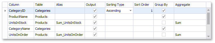 query-builder-column-list-shaping-data