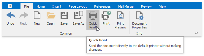 QuickPrintButton