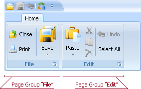 RibbonPageGroup_TwoGroups