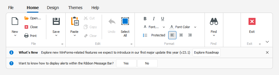 Ribbon Style - Office 365