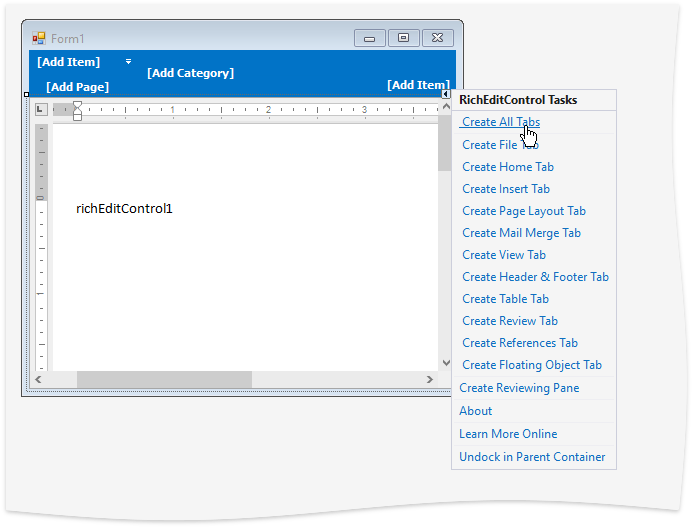 RichEdit_GettingStarted_CreateAllTabs