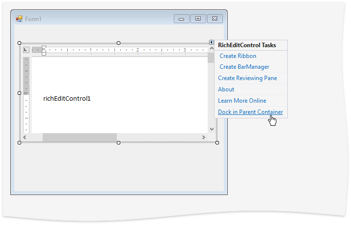 RichEdit_GettingStarted_Docking