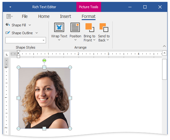 picture tools ribbon tab