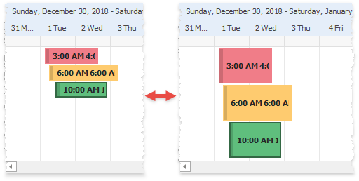 Scheduler - Appointments - Stretch Timeline