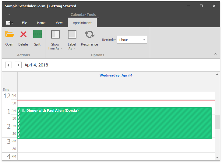 Scheduler - Sample