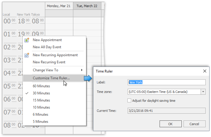 task scheduler synchronize across time zones