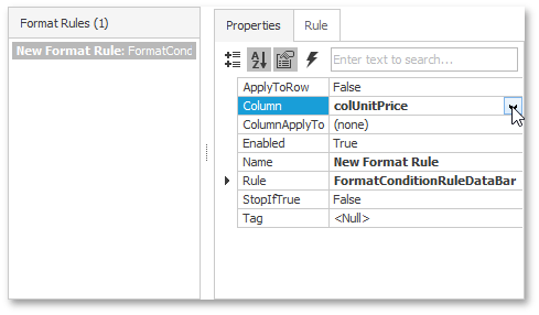 SelectColumnForDataBarFormatRule