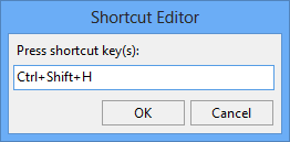 ShortcutEditor