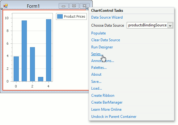 Windows forms диаграмма