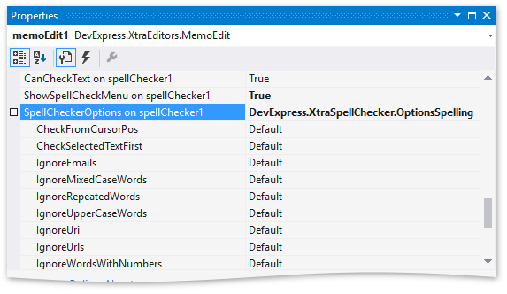 spellchecker-options