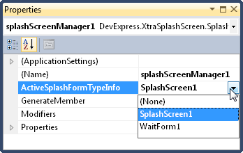 splash screen manager devexpress