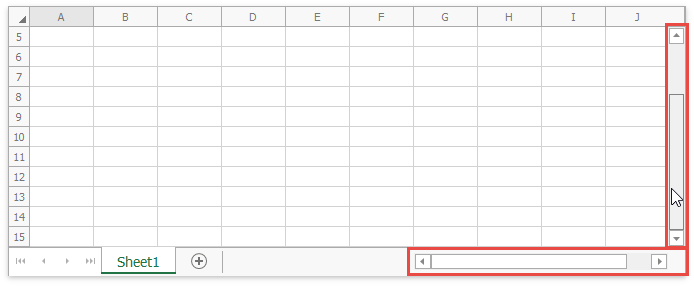 Spreadsheet_VisualElements_ScrollBars