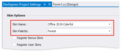 Spreadsheet_GettingStarted_DevExpressProjectSettings