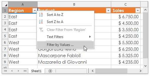 SpreadsheetControl_ApplyFilter