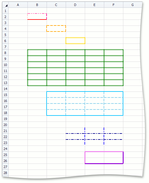 SpreadsheetControl_CellBorders