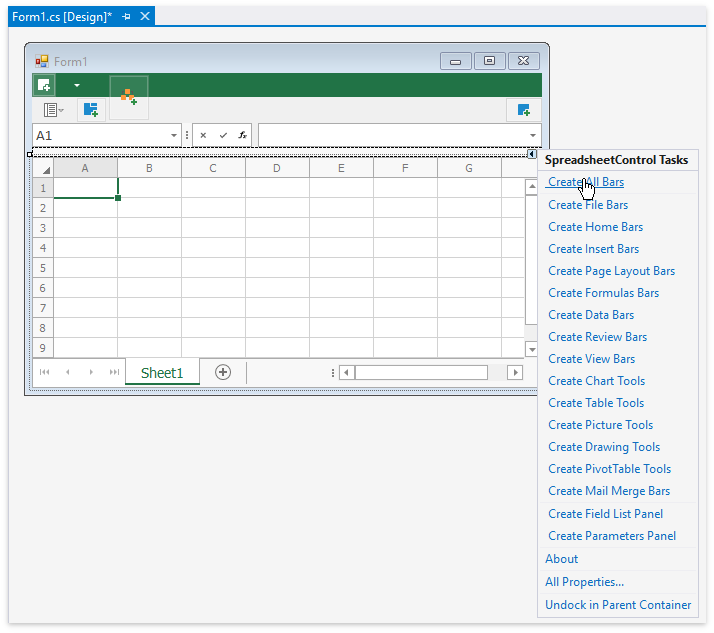 SpreadsheetControl_CreateAllBars