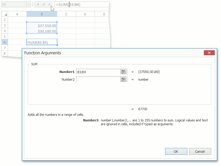 SpreadsheetControl_FunctionArgumentsDialog