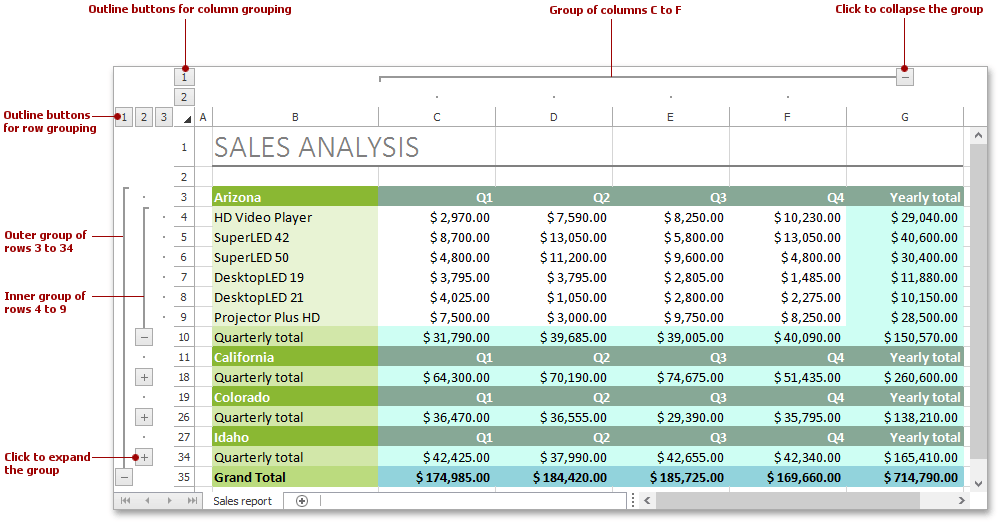 SpreadsheetControl_GroupAppearance