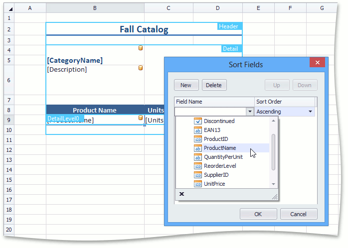 SpreadsheetControl_MailMerge_AddSortField_1