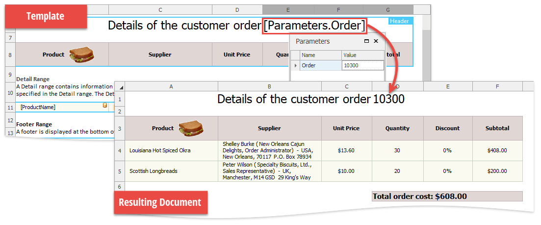 SpreadsheetControl_MailMerge_ParameterFunction