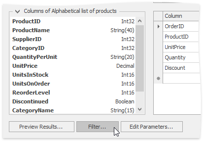 SpreadsheetControl_MailMerge_ParametersQueryEditor14