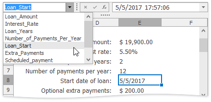 SpreadsheetControl_NameBox_NavigateToNamedCells