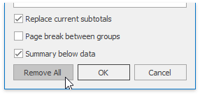 SpreadsheetControl_RemoveSubtotalsCommand