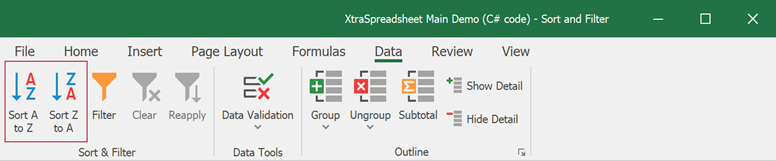 SpreadsheetControl_Sort