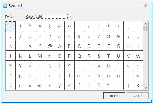 SpreadsheetControl_SymbolDialog