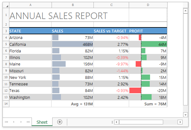 SpreadsheetControl_WorksheetDisplayArea