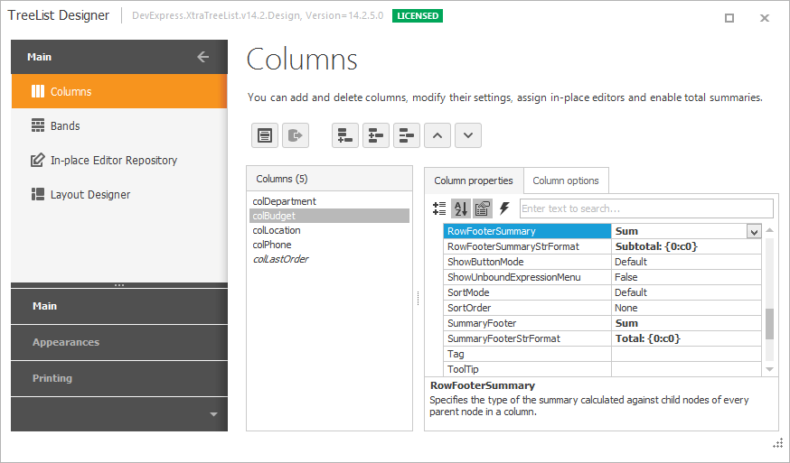 Summary - FormatValuesDesign