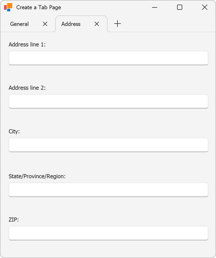 TabForm.TabFormControl Property | WinForms Controls | DevExpress ...