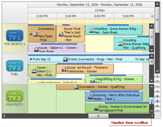 TimelineScrollbarVisible